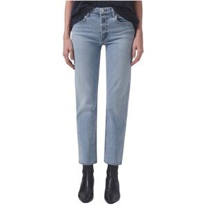 AGOLDE Kye Straight Leg Jeans in Diversion Wash Size 24